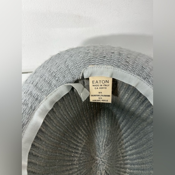 Vintage Eaton’s Fedora Style Hat Grey Made in Italy Womens - Picture 10 of 10